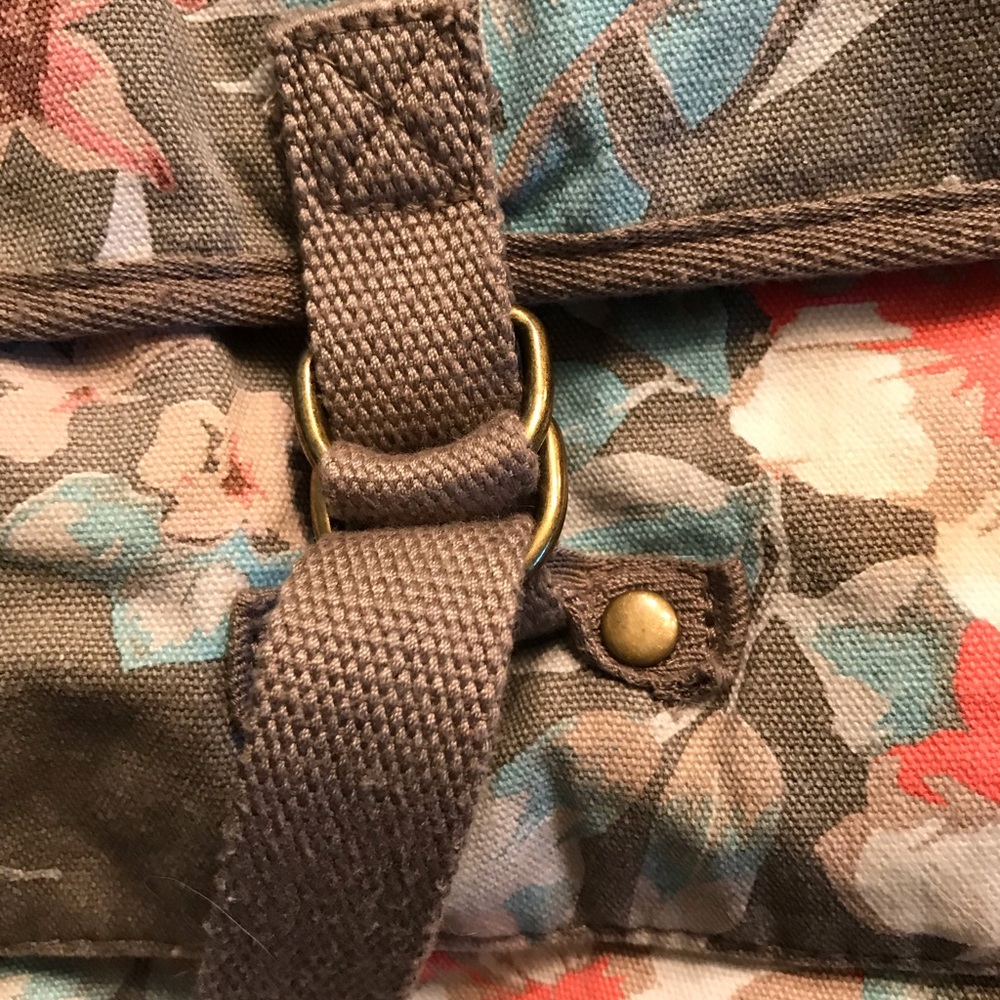 American Eagle Canvas Backpack - image 8